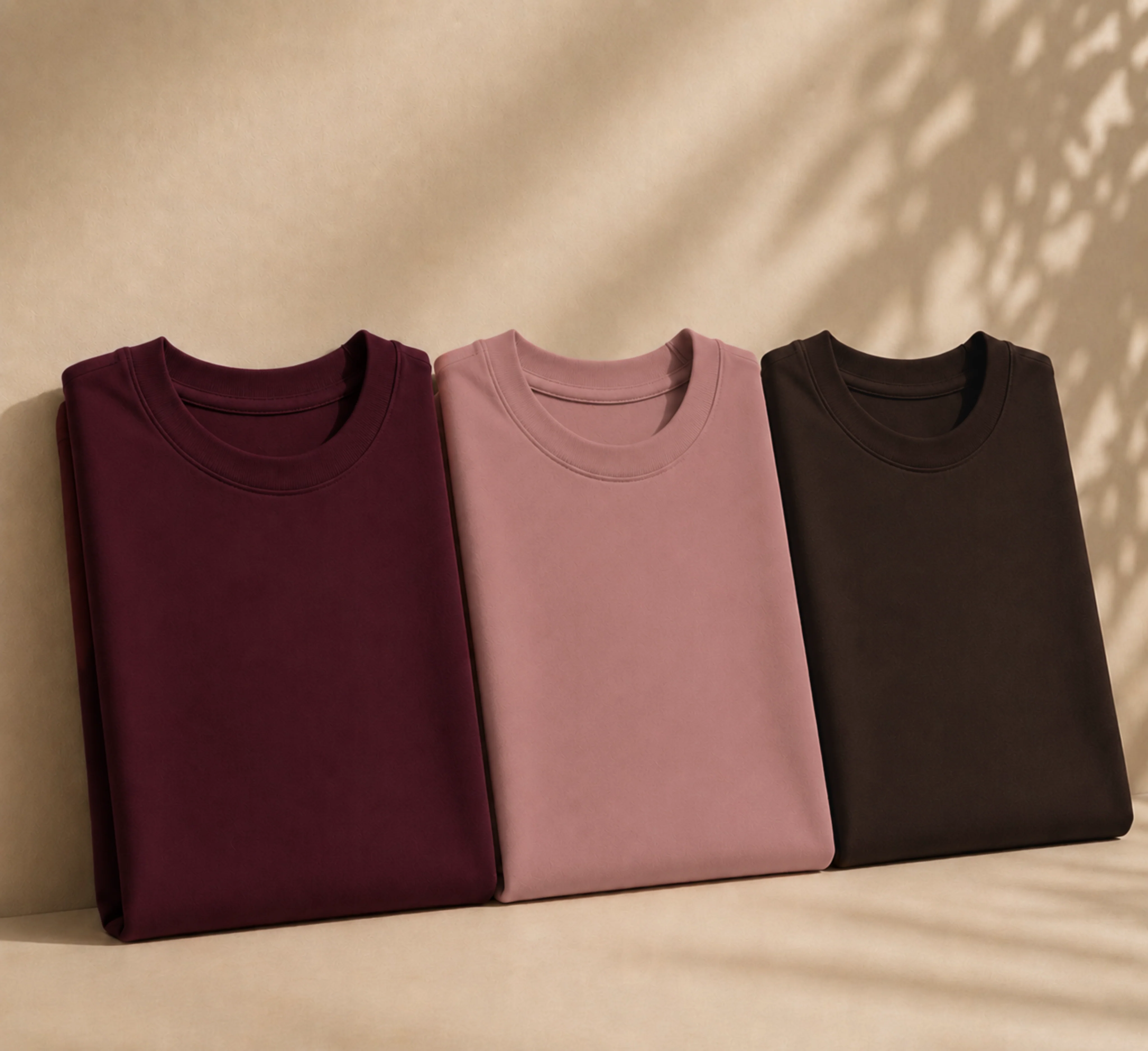Pack of 3 – 240 GSM Heavy Cotton Oversized T-Shirts for Men | Thick, Durable, Premium Quality - Image 4