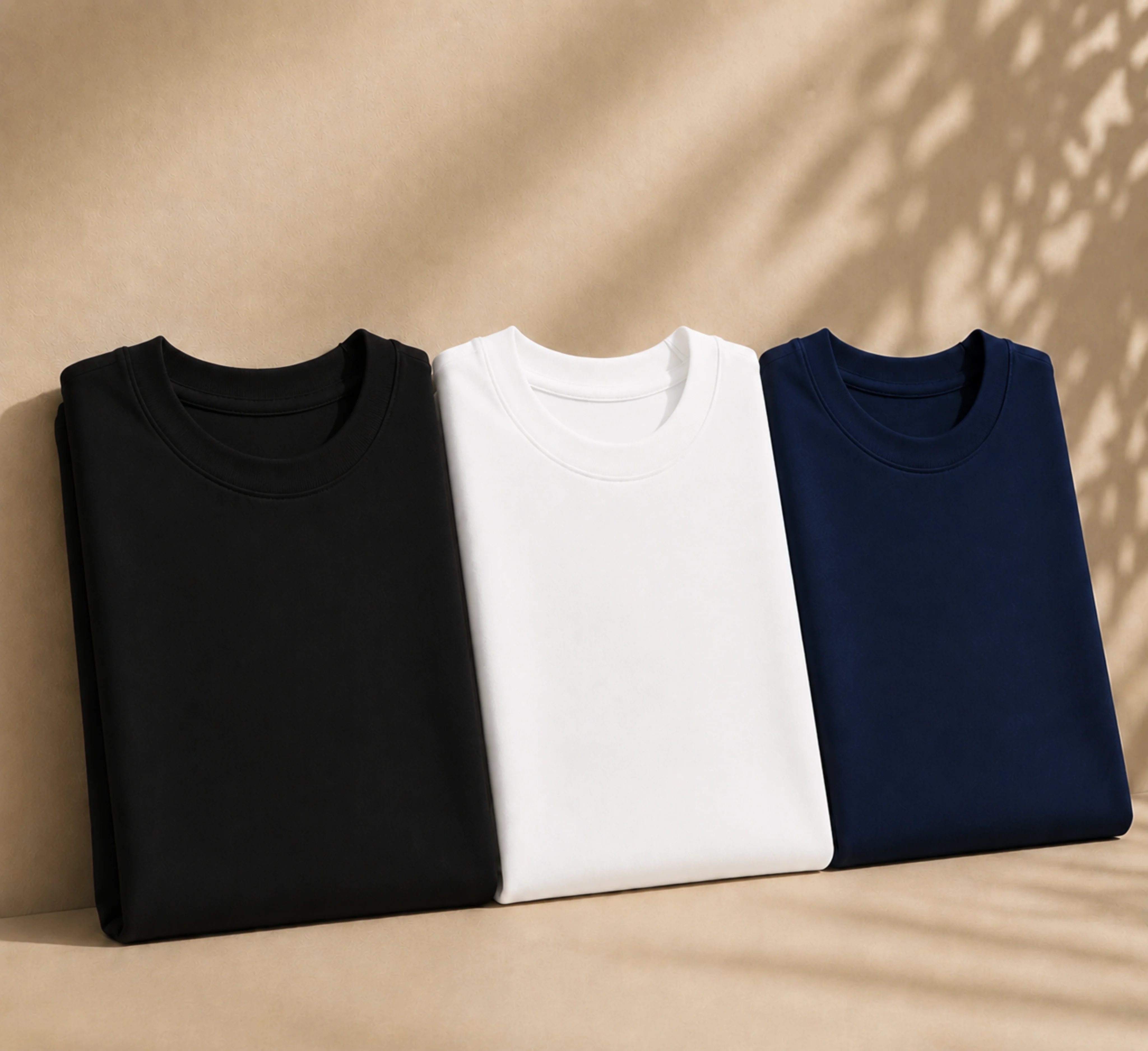 Pack of 3 – 240 GSM Heavy Cotton Oversized T-Shirts for Men | Thick, Durable, Premium Quality - Image 5