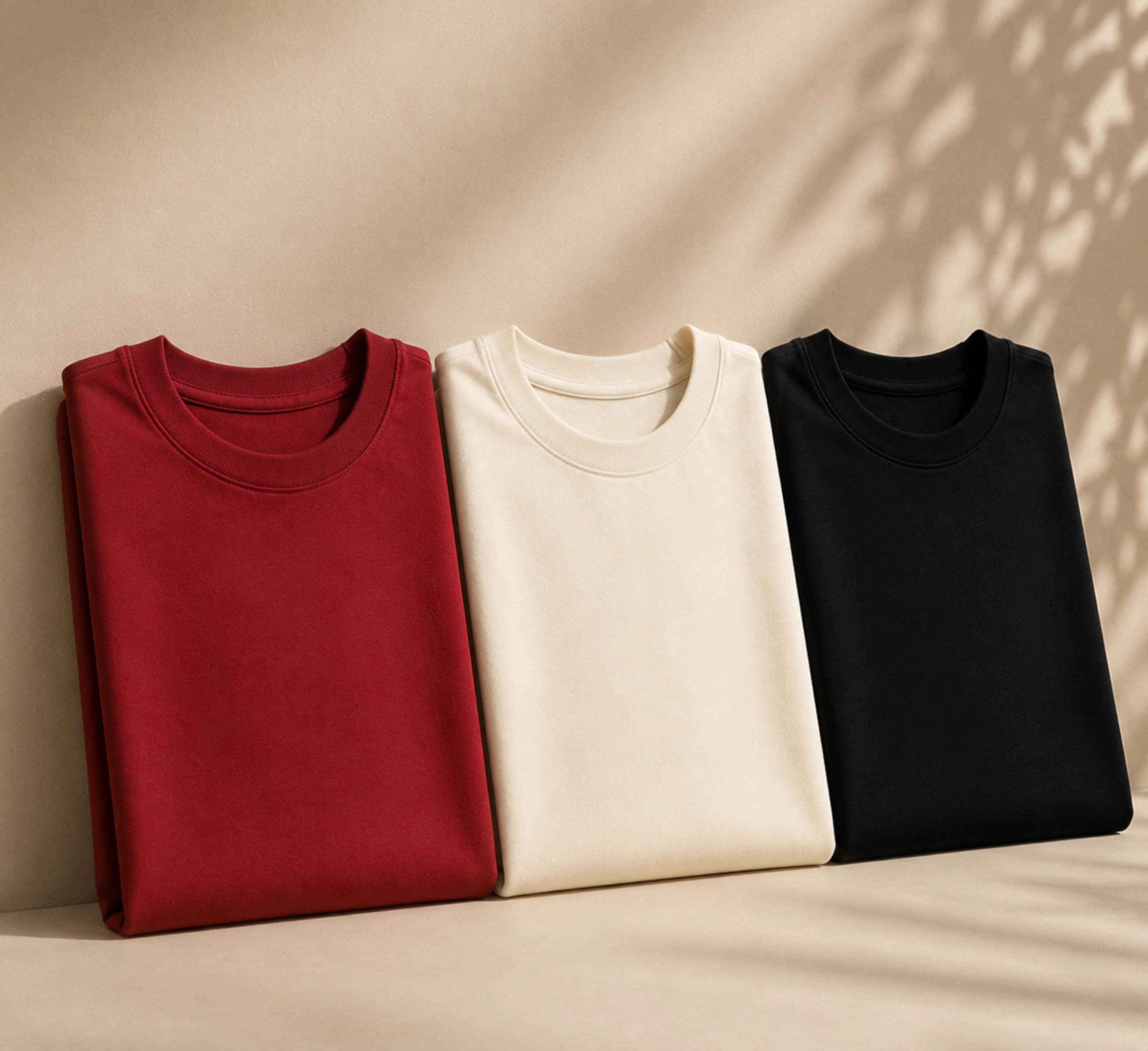 Pack of 3 – 240 GSM Heavy Cotton Oversized T-Shirts for Men | Thick, Durable, Premium Quality - Image 6