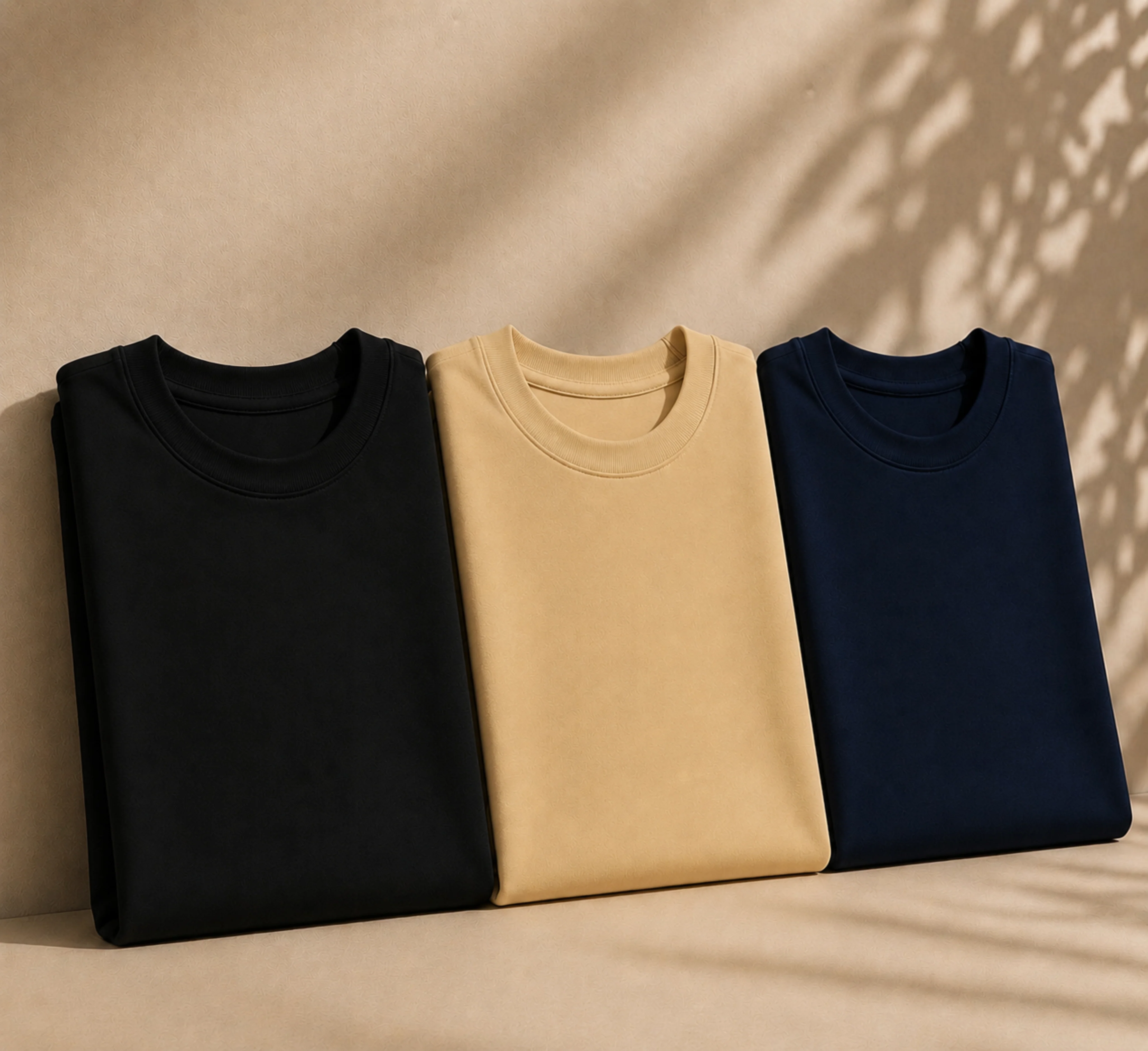 Pack of 3 – 240 GSM Heavy Cotton Oversized T-Shirts for Men | Thick, Durable, Premium Quality - Image 7