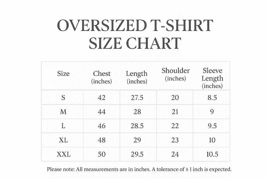 Timeless Wisdom Oversized T-Shirt – Premium 210 GSM 100% Cotton - Image 3