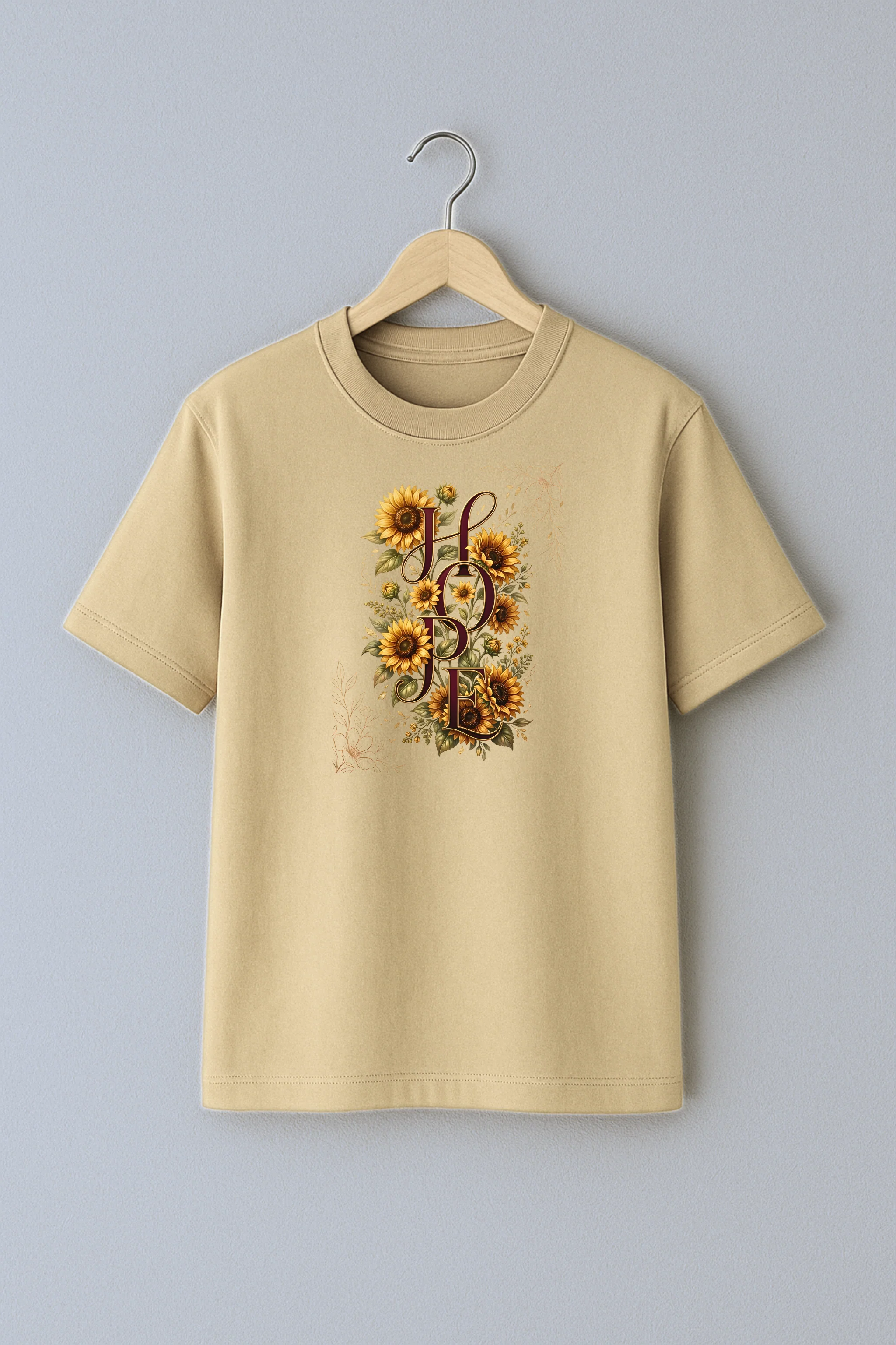 Premium 210 GSM Oversized T-Shirt – Pure Cotton | The Bloom Tee - Image 2